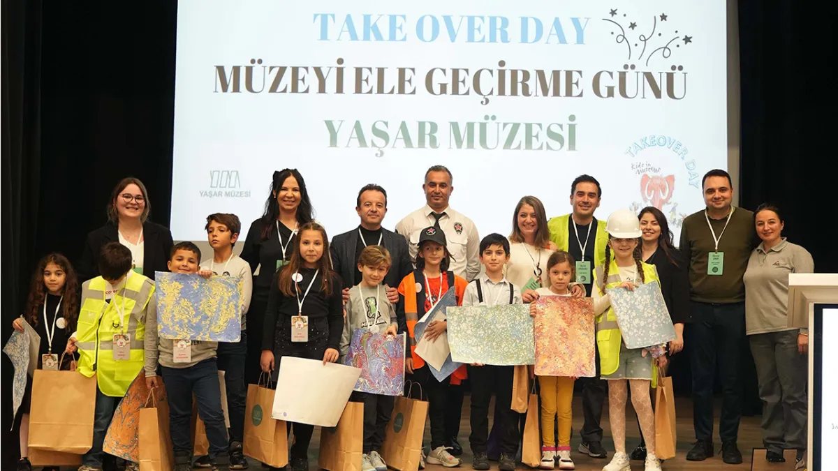 İzmir’de bir ilk: Yaşar Müzesi'nde yönetimi çocuklar ele geçirdi! haberinin görseli