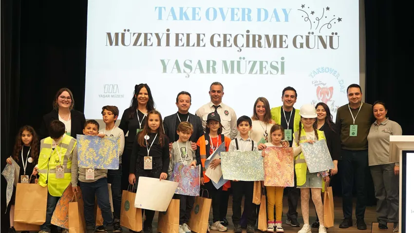 İzmir’de bir ilk: Yaşar Müzesi'nde yönetimi çocuklar ele geçirdi! haberinin görseli