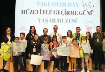 İzmir’de bir ilk: Yaşar Müzesi'nde yönetimi çocuklar ele geçirdi!