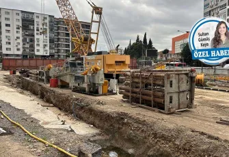 Metro çalışması esnafı enkaz altında bıraktı: İşlerimiz durmuş halde