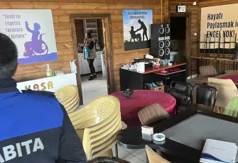 Engellilere tahsis edilen bina, okey oynandığı gerekçesiyle mühürlendi