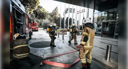 İtfaiyeden Swissotel’de nefes kesen tatbikat