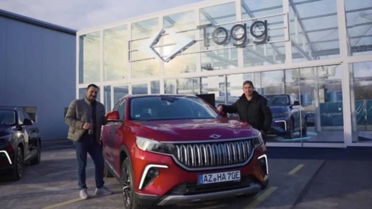 TOGG, Almanya'daki teslimatlarını sürdürüyor haberinin görseli