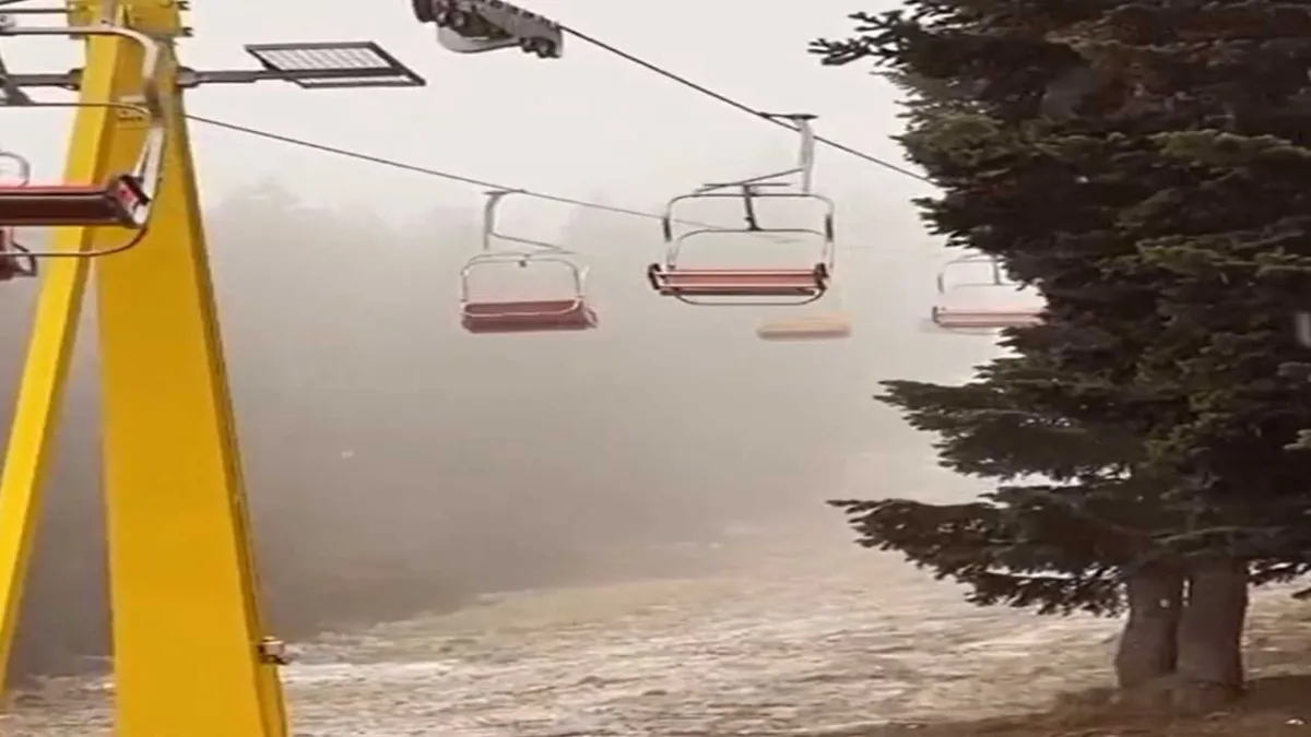 Uludağ'a kar yağdı haberinin görseli