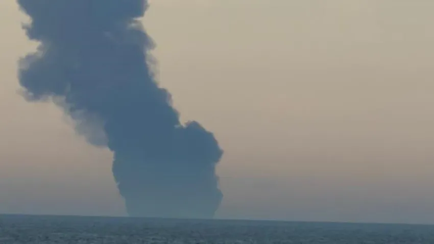 Bakanlık açıkladı: KAIROS gemisindeki yangın söndürüldü haberinin görseli