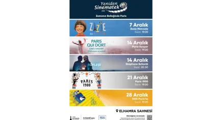 Paris’in İzleri Sinematek Perdesinde