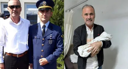 Şehit Astsubay Emre Altıok’un bebeği doğdu