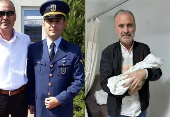 Şehit Astsubay Emre Altıok’un bebeği doğdu