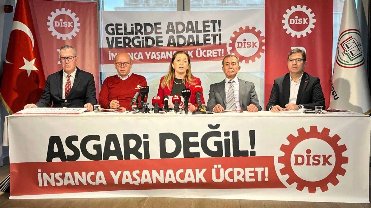 DİSK 2026 asgari ücret talebini açıkladı haberinin görseli