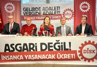 DİSK 2026 asgari ücret talebini açıkladı