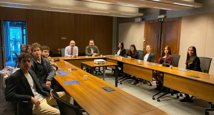 Liselilerin ürettiği proje TBMM'ye sunuldu