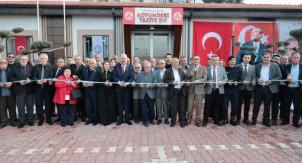 Menemen Koyundere Taziye Evi dualarla hizmete girdi