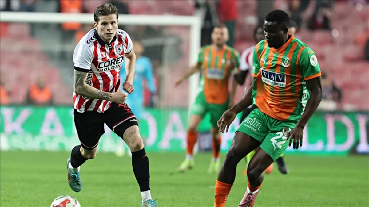 Samsunspor ile Alanyaspor ile berabere kaldı haberinin görseli
