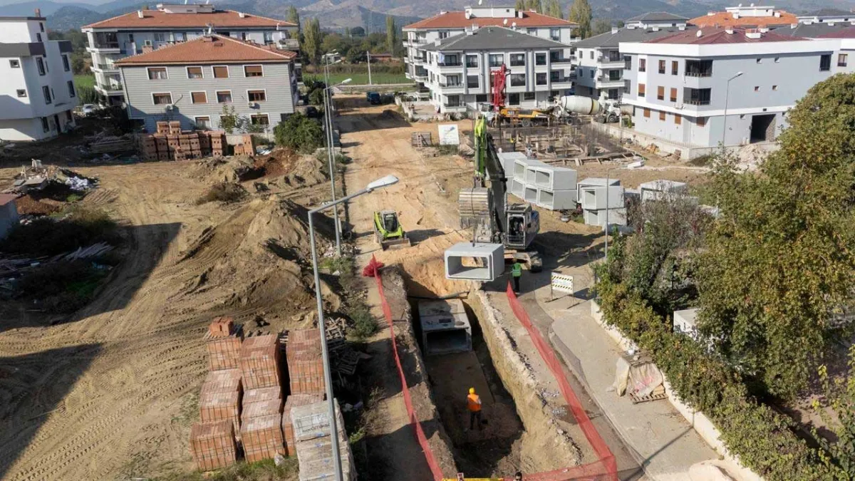 Tire’de taşkın sorunlarına kalıcı çözüm: 180 milyon liralık yatırım başladı haberinin görseli