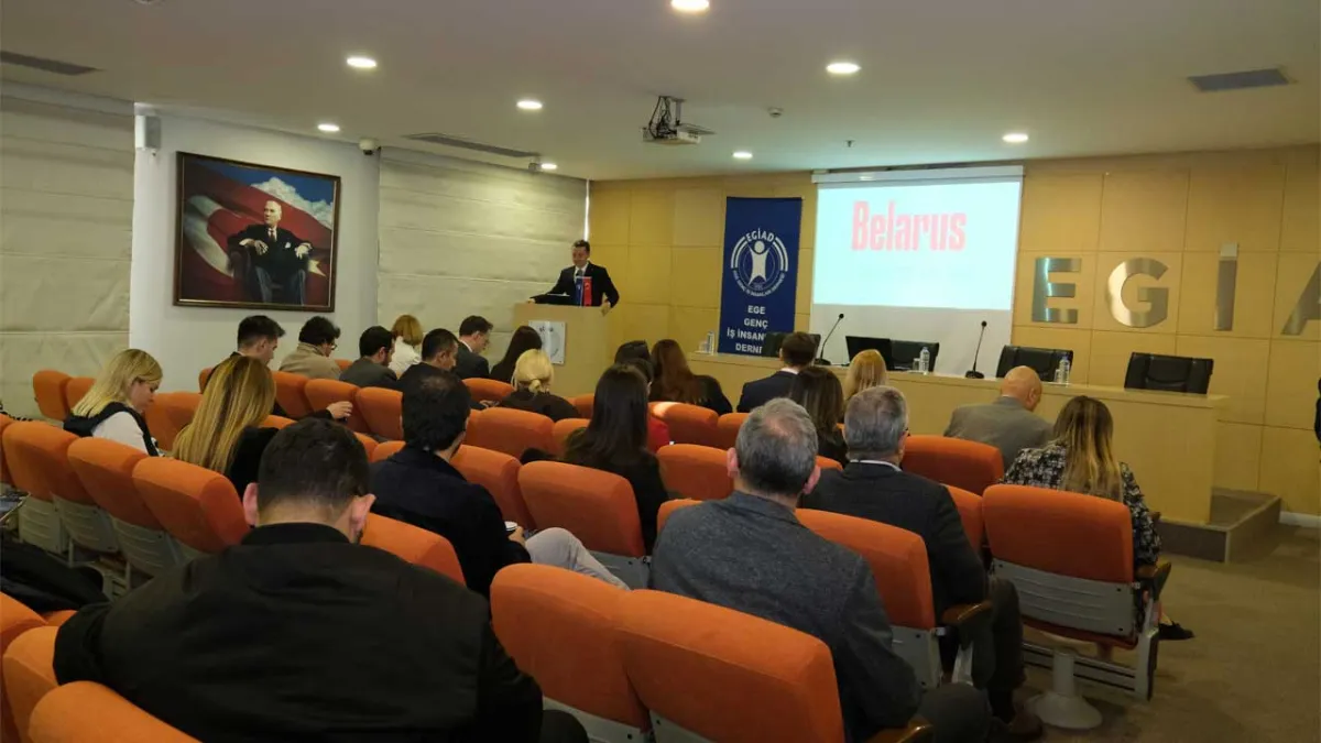 EGİAD, Türk İş Dünyasını Belarus pazarına açıyor haberinin görseli