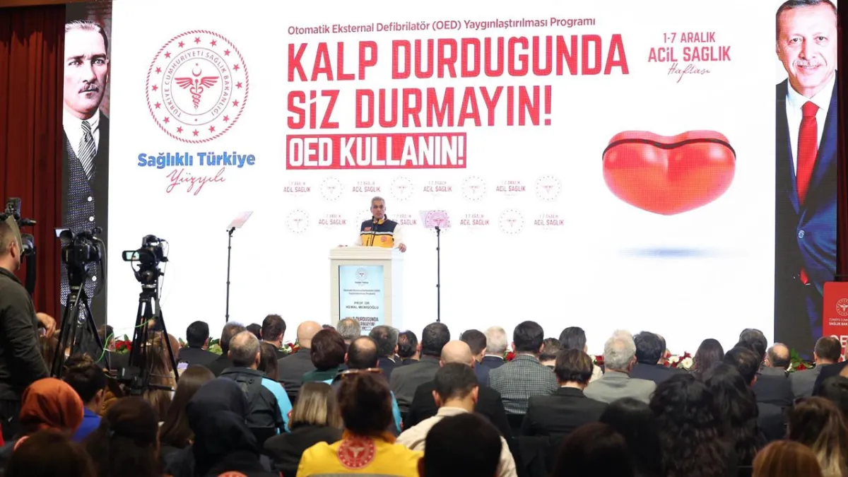 Havaalanları ve AVM'lere kalp rahatsızlığı geçirenler için otomatik şok cihazı geliyor haberinin görseli