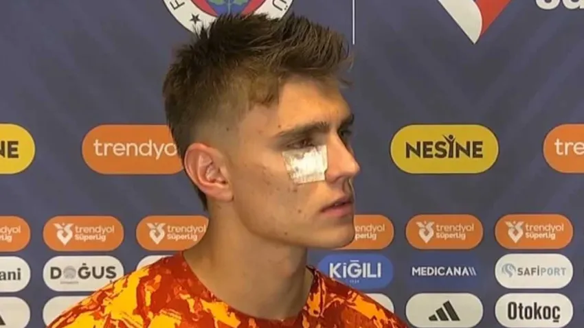 Kazımcan Karataş'a çakmak atan Fenerbahçe taraftarı gözaltında! haberinin görseli