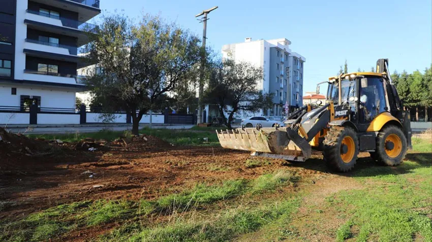 Menderes'te Kasımpaşa Mahallesi’ne yeni park ve otopark kazandırılıyor