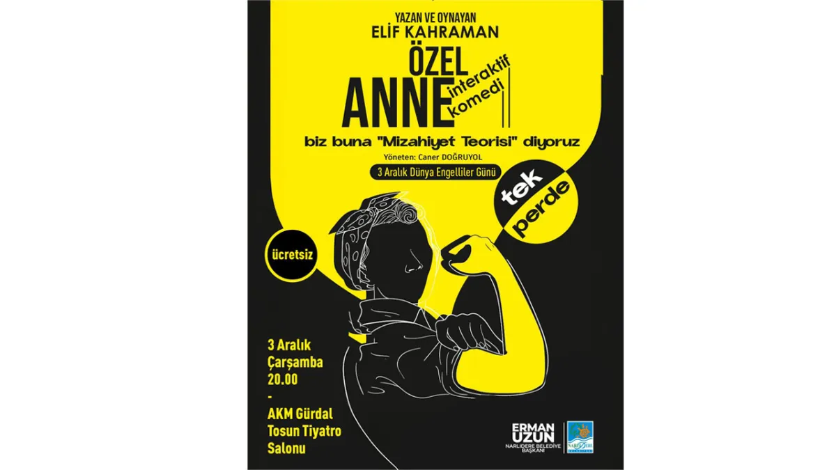 Özel Anne, Narlıdere’de sahneleniyor haberinin görseli