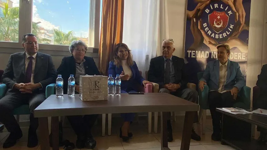 Doğan’dan TEMAD ziyareti: Kadın kolları bizlere umut verdi