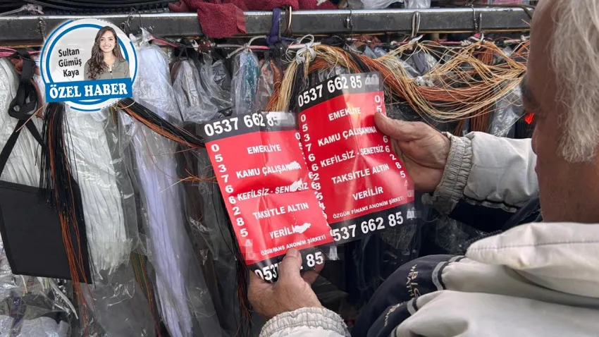 Ekonomik çöküşün yeni yüzü: Sokaklarda tefeci ilanları