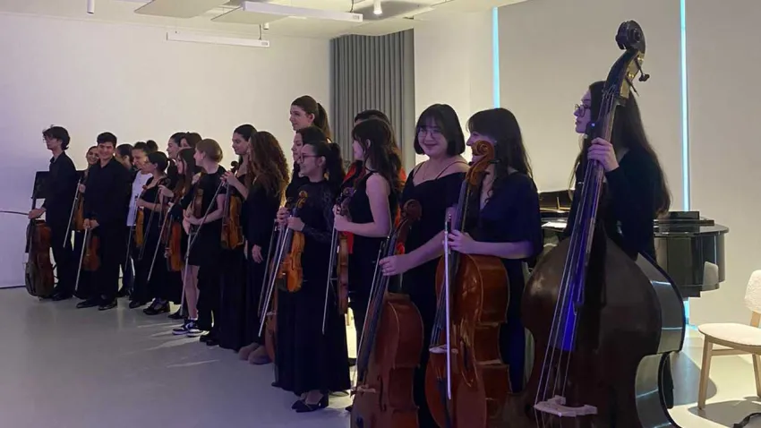 Genç müzisyenler Arkas Sanat’ta haberinin görseli