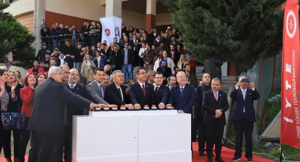 İYTE lisansüstü öğrenci yurdunun temeli atıldı