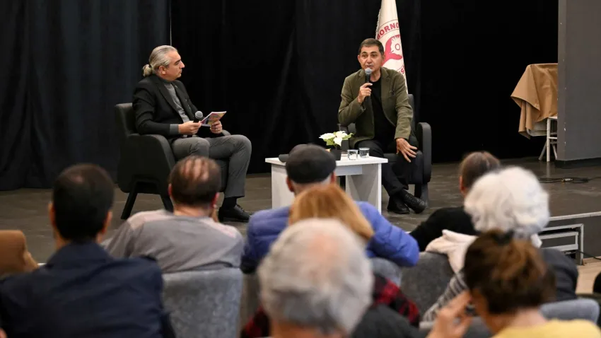 Kent Söyleşileri’nin konuğu Tuğrul Keskin oldu