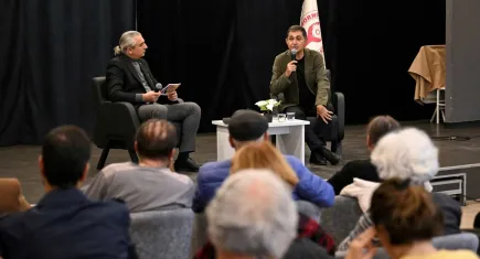 Kent Söyleşileri’nin konuğu Tuğrul Keskin oldu