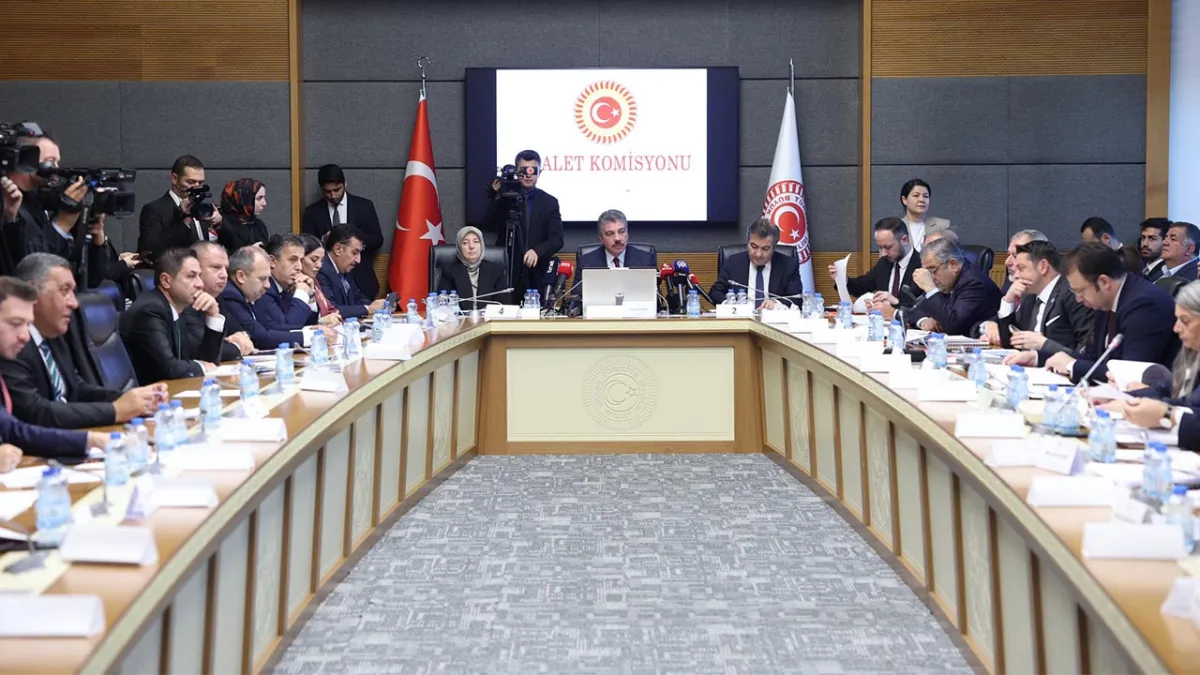 TBMM Adalet Komisyonu'nda '11. Yargı Paketi' görüşmeleri başladı haberinin görseli