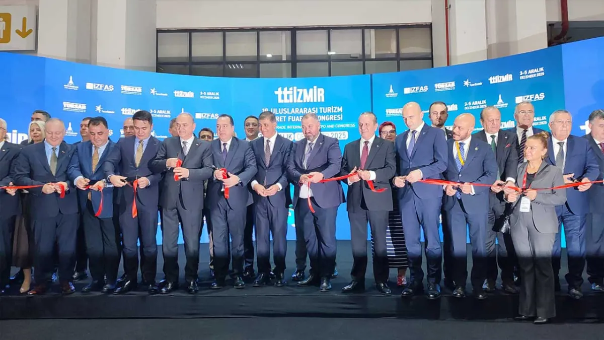 TTI İzmir Fuarı 54 ülkeden 381 katılımcıyla kapılarını açtı haberinin görseli
