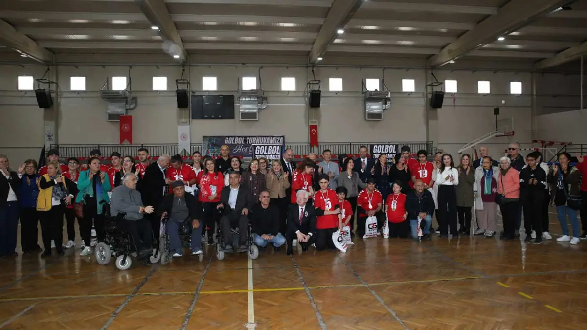 3 Aralık Dünya Engelliler Günü’nde Golbol Turnuvası düzenlendi haberinin görseli