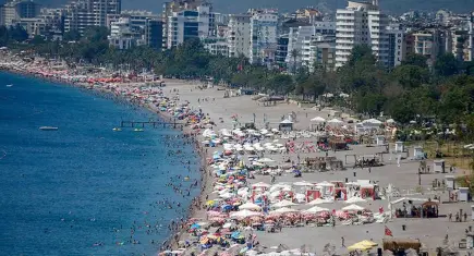 Antalya turizminde çifte rekor: 16 milyon turist ağırlandı
