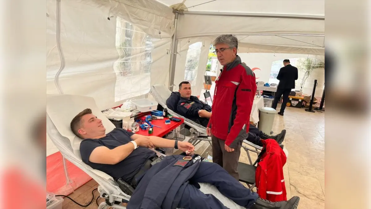 Bayındır’da kan bağışı kampanyası düzenlendi haberinin görseli