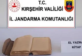 Kırşehir'de tarihi eser operasyonu: Osmanlı Dönemi el yazması Kur’an-ı Kerim ele geçirildi