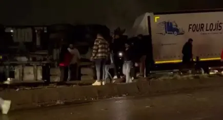 Başakşehir'de beton mikseri ortalığı savaş alanına çevirdi: Ölü ve yaralılar var