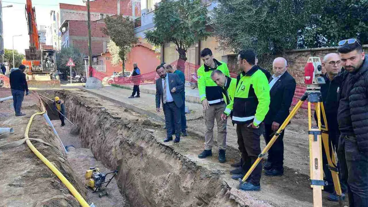 Ödemiş’e 200 milyon liralık altyapı yatırımı haberinin görseli