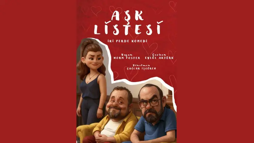 “Aşk Listesi” 6 Aralık’ta Sahne Tozu Tiyatrosu’nda haberinin görseli