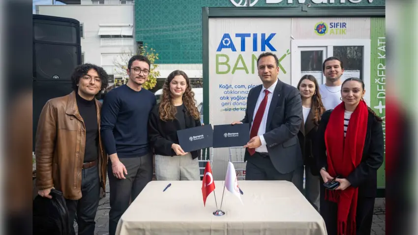 Bornova’dan İzmir’de bir ilk: Atık Bank Projesi açıldı
