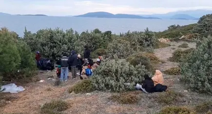 İzmir haber: 58 düzensiz göçmen kurtarıldı, 62 düzensiz göçmen yakalandı