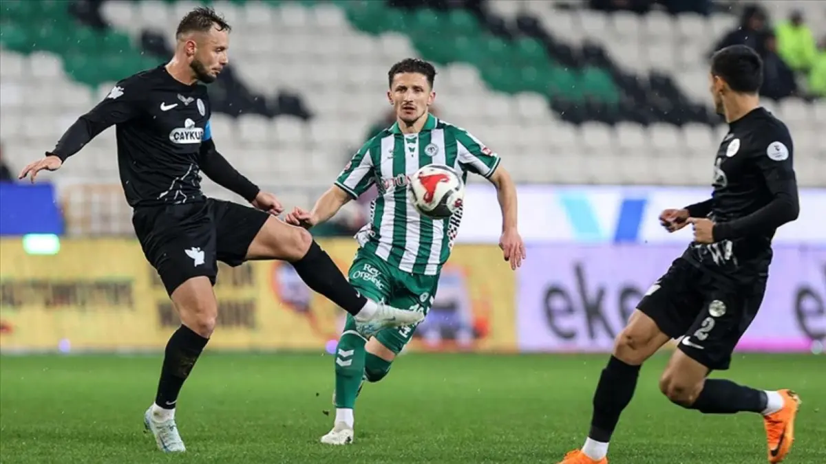 Konya’da kazanan çıkmadı: Konyaspor ile Çaykur Rizespor 1 puanla yetindi haberinin görseli