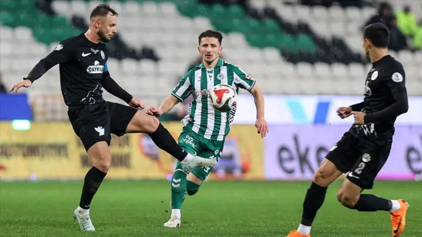 Konya’da kazanan çıkmadı: Konyaspor ile Çaykur Rizespor 1 puanla yetindi haberinin görseli