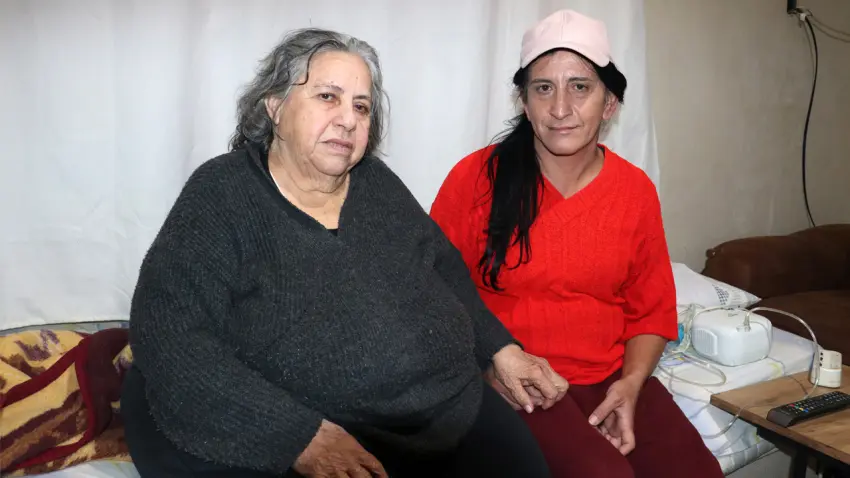 Park yapılacak alandaki gecekonduya tahliye kararı: Anne ve kızı zor durumda