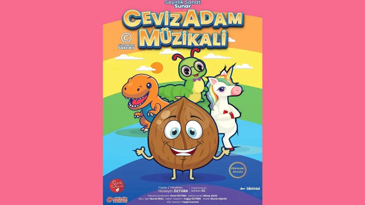 Ceviz Adam Müzikali, Narlıdere’de çocuklarla buluşuyor haberinin görseli