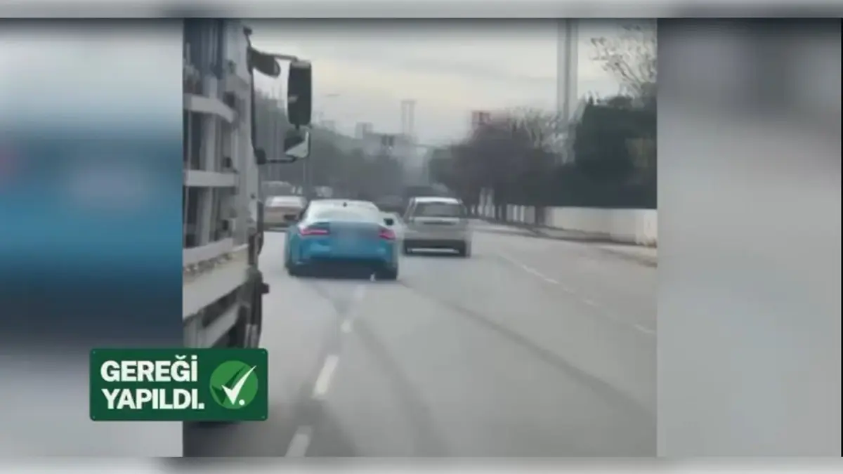 İzmir'de drift ve makas atan iki sürücü için “gereği yapıldı” haberinin görseli