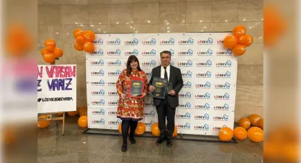 LÖSEV’den Murat Demircan’a “Yılın Basın Gönüllüsü” ödülü