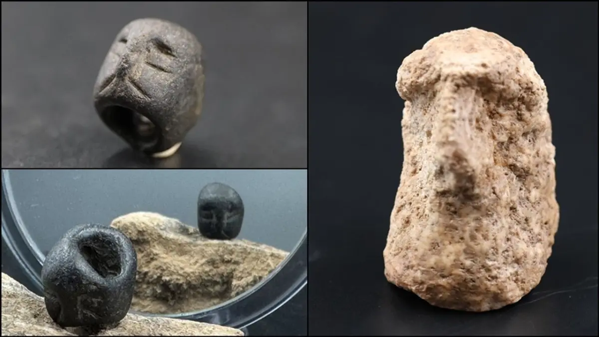 Sefertepe’de 10 bin yıllık süs eşyaları bulundu haberinin görseli