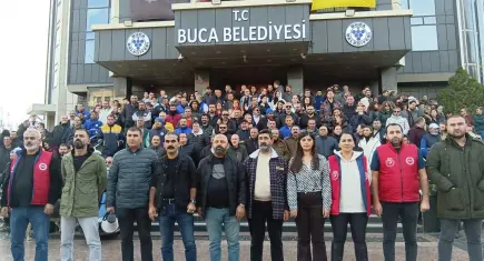 Buca’da maaş krizi: 20 bin lirayla geçinmeye çalışıyoruz
