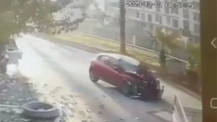 Eski eşiyle evli olan polise çarpan ve sosyal medyada paylaşan şahıs tutuklandı haberinin görseli