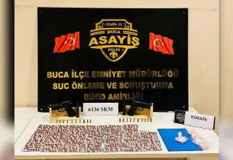 İzmir’de uyuşturucu ve kaçak alkol operasyonu